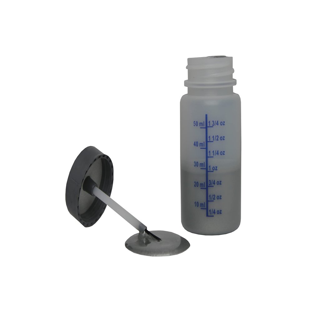 MBI AUTO - 744 - Brilliant Silver Metallic 1 Ounce Touch Up Paint Kit w/Brush for Mercedes-Benz