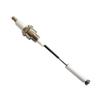 Meter Star 7.8in M14 x1.25 Ignition Electrode Ceramic Pipe Fittings Rod Burning Stick Burner Ignition Needle Spark Plug Ion Probe,Used for heater boilers high BTU spark ignition view 1