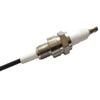 Meter Star 7.8in M14 x1.25 Ignition Electrode Ceramic Pipe Fittings Rod Burning Stick Burner Ignition Needle Spark Plug Ion Probe,Used for heater boilers high BTU spark ignition view 3