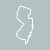 Magnet New Jersey Outline Magnetic Vinyl NJ Car Magnet Bumper Sticker view 1