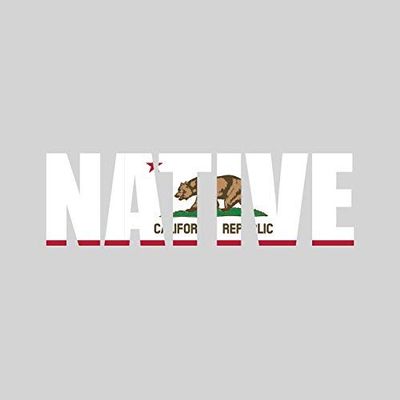 Magnet California Native Magnetic Vinyl CA Pride Car Magnet Bumper Sticker