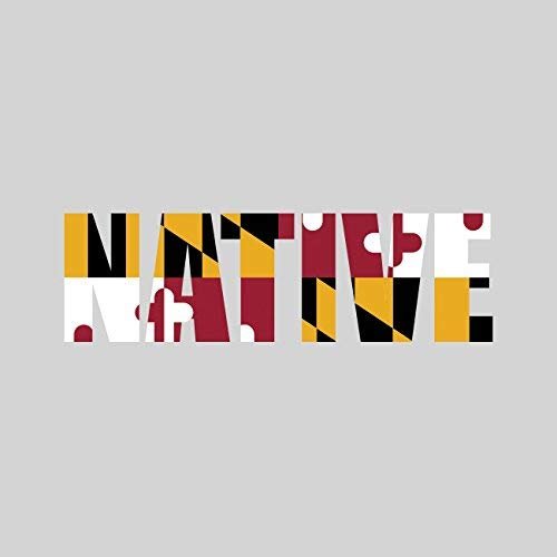 Magnet Maryland Native Magnetic Vinyl MD Pride Car Magnet Bumper Sticker