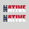 Magnet Two Pack North Carolina Native Magnetic Vinyl NC Pride Car Magnet Bumper Sticker view 1