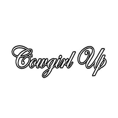 ION Graphics Magnet Cowgirl Up Magnetic Vinyl Die Cut Decal Country 5" Car Magnet Bumper Sticker