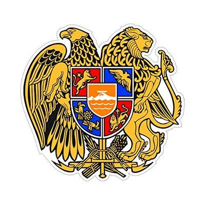 Magnet Armenian Coat of Arms Magnetic Vinyl Car Magnet Bumper Sticker