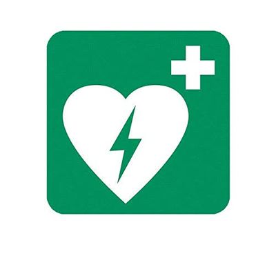 ION Graphics Magnet Defibrillator Magnetic Vinyl Cardiac 5" Car Magnet Bumper Sticker