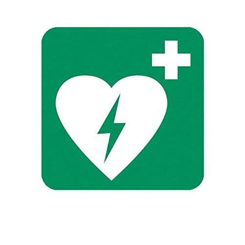 ION Graphics Magnet Defibrillator Magnetic Vinyl Cardiac 5" Car Magnet Bumper Sticker