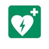 ION Graphics Magnet Defibrillator Magnetic Vinyl Cardiac 5" Car Magnet Bumper Sticker view 1
