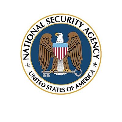ION Graphics Magnet National Security Agency NSA Magnetic Vinyl Covert 5" Car Magnet Bumper Sticker