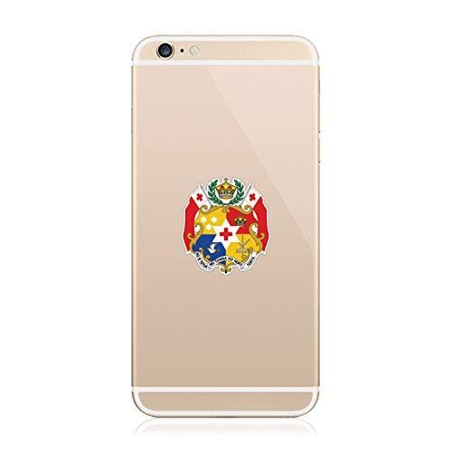 Magnet 2X - Tongan Coat of Arms Cell Phone Magnetic Vinyl Car Magnet Bumper Sticker