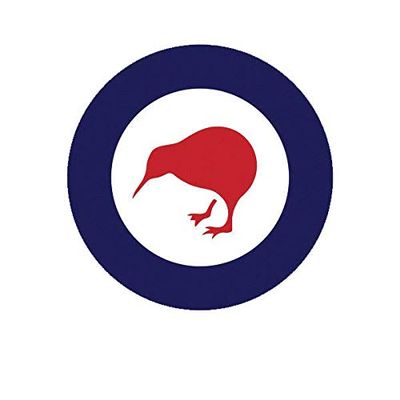 ION Graphics Magnet Royal New Zealand Air Force Roundel Magnetic Vinyl Vinyl RNZAF Zealander Kiwi NZL NZ 5" Car Magnet Bumper Sticker