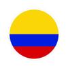 Magnet Round Colombian Flag Magnetic Vinyl Car Magnet Bumper Sticker view 1