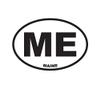 ION Graphics Magnet Maine State Oval Magnetic Vinyl ME 5" Car Magnet Bumper Sticker view 1