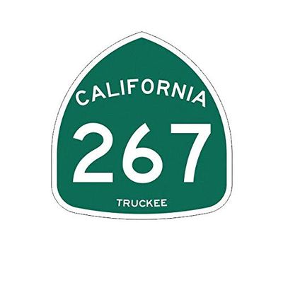 ION Graphics Magnet California Highway 267 Truckee Magnetic Vinyl HWY 5" Car Magnet Bumper Sticker