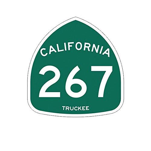 ION Graphics Magnet California Highway 267 Truckee Magnetic Vinyl HWY 5" Car Magnet Bumper Sticker