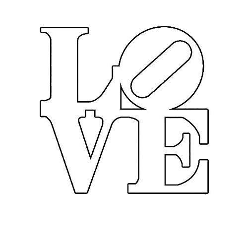 ION Graphics Magnet Love Park Magnetic Vinyl Philly Philadelphia 5" Car Magnet Bumper Sticker