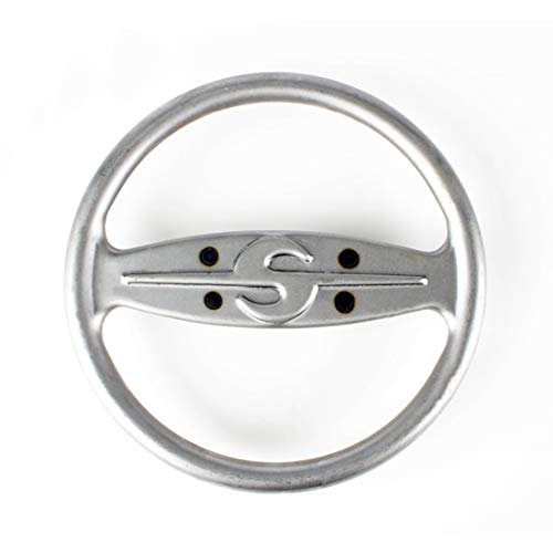 Pedal Car Parts, AMF/BMC Plain Two-Spoke S Steering Wheel