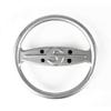 Pedal Car Parts, AMF/BMC Plain Two-Spoke S Steering Wheel view 1