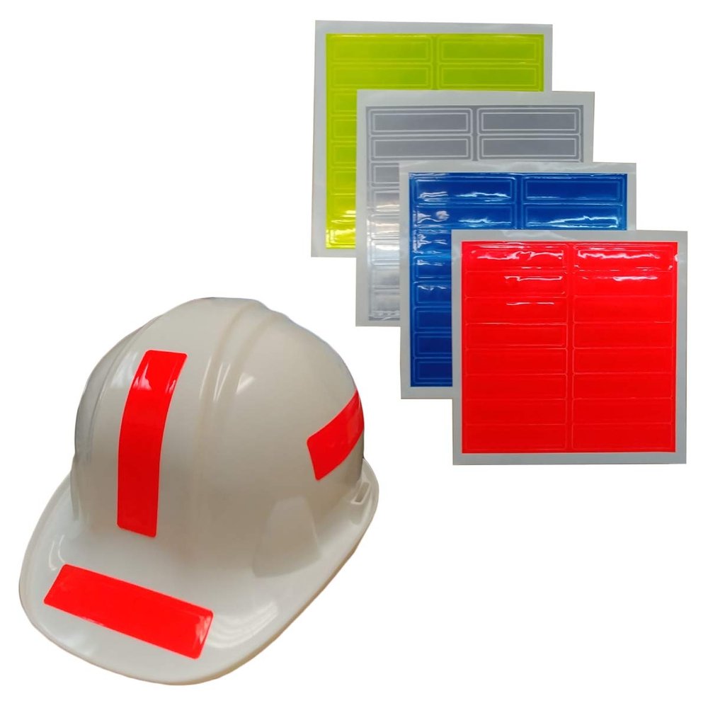 2W International RS-16 BL Reflective Helmet Stickers44; Blue
