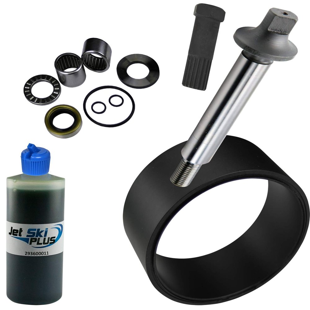 Venom COMPLETE Jet Pump Rebuild Kit w/Wear Ring, Impeller Shaft, Bearing, Oil & Tool (For SeaDoo/Fits MANY 1995-200 720 800 HX, GS, GSI, GTI & GTX, See Ad For EXACT Model & Year Fit