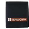 14 X 16 Inch Black Rubber Kenworth Logo Mud Flap view 1