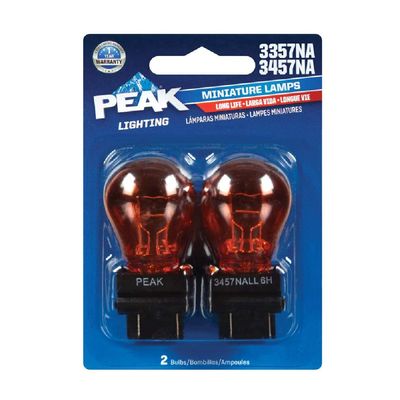 PEAK Miniature Automotive Bulb 2 pk 3357/3457NA