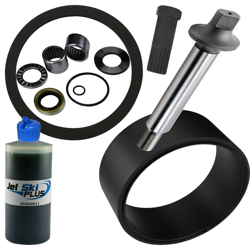 Venom Brand Complete Jet Pump Rebuild Kit w/Wear Ring, Seal, Impeller Shaft, Oil & Tool (For Sea-Doo, Fits MANY 1990-1996 580 650 SP, SPI. SPX & XP, See Ad For EXACT Year & Model Fit)