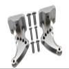 GPM For Traxxas E-Revo 2.0 VXL Brushless (86086-4) Upgrade Parts Aluminum Rear Wing Mount - 2Pc Set Silver view 1