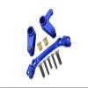 Aluminum Steering Assembly for Arrma 1:10 Granite / Big Rock 3S / Big Rock V3 3S / VORTEKS 3S / SENTON 3S / 1:8 Vendetta 3S - 10Pc Set Blue view 1