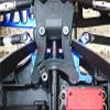 Aluminum Steering Assembly for Arrma 1:10 Granite / Big Rock 3S / Big Rock V3 3S / VORTEKS 3S / SENTON 3S / 1:8 Vendetta 3S - 10Pc Set Blue view 2
