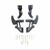 GPM For Traxxas E-Revo 2.0 VXL Brushless (86086-4) Upgrade Parts Aluminum Rear Wing Mount Full Set - 4Pc Set Black view 1