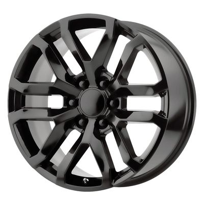 OE CREATIONS PR196 22x9 6x139.70 SATIN BLACK (24 mm) offset Part# (196SB-2295824)