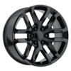OE CREATIONS PR196 22x9 6x139.70 SATIN BLACK (24 mm) offset Part# (196SB-2295824) view 2
