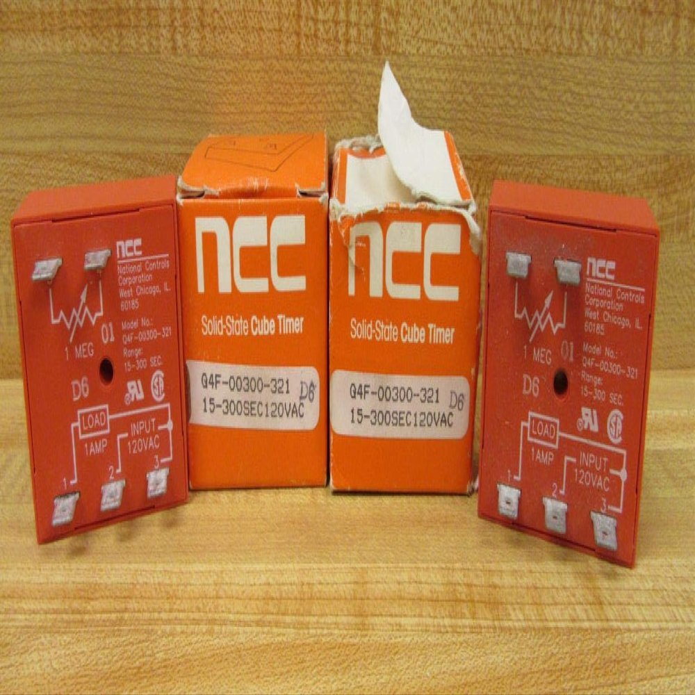 National Controls Coporation Q4F-00300-321 Relay Q4F00300321 (Pack of 2)