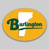 JB Print Magnet Burlington Vermont Oval Vinyl City Town College University Vinyl Decal Sticker Car Waterproof Car Decal Magnetic Bumper Sticker 5" view 1