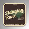 JB Print Magnet Hanging Rock State Park Explore Wanderlust Camping Hike Vinyl Decal Sticker Car Waterproof Car Decal Magnetic Bumper Sticker 5" view 1