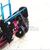 GPM For Traxxas 1/16 Mini E-Revo Upgrade Parts Aluminum Rear Wheelie Bar - 1 Set Black view 3