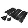 X AUTOHAUX 10pcs Pillar Post Cover Trim Car Center Window Decorative Strip PC for Mazda CX5 2017-2018 view 1