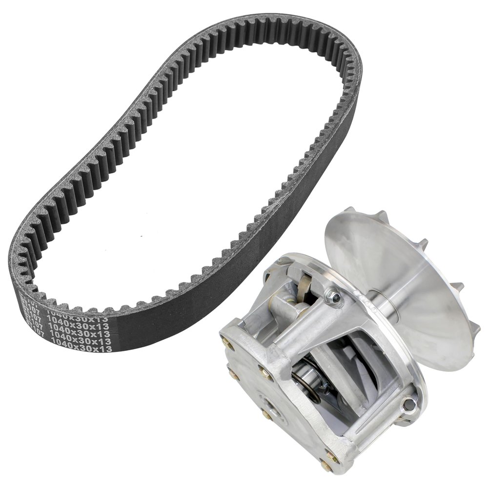 Caltric Complete Primary Drive Clutch with Belt Compatible with Polaris Sportsman 400 1993-2005 2011-2014