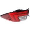 CarLights360: For 2016 2017 2018 Lexus ES350 Tail Light Assembly Driver and Passenger Side DOT Certified w/Bulbs | LX2804130 LX2805130 view 3