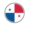 ION Graphics Magnet Round Panamanian Flag Magnetic Vinyl Panama pa pan 5" Car Magnet Bumper Sticker view 1