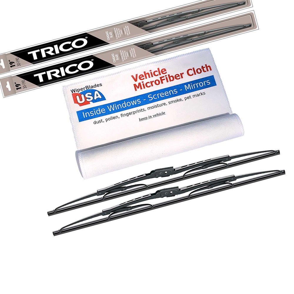WiperBladesUSA Wiper Set compatible with Buick Skylark 1994 (Set of 2) Wiper Blades