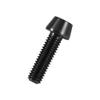 M6 x 16mm/20mm Ti Bolts, Alloy Tapered Bolt Screw with Washer Replacement Replacement Replacement Replacement for Mountain ycle(M6X20-Black) view 3