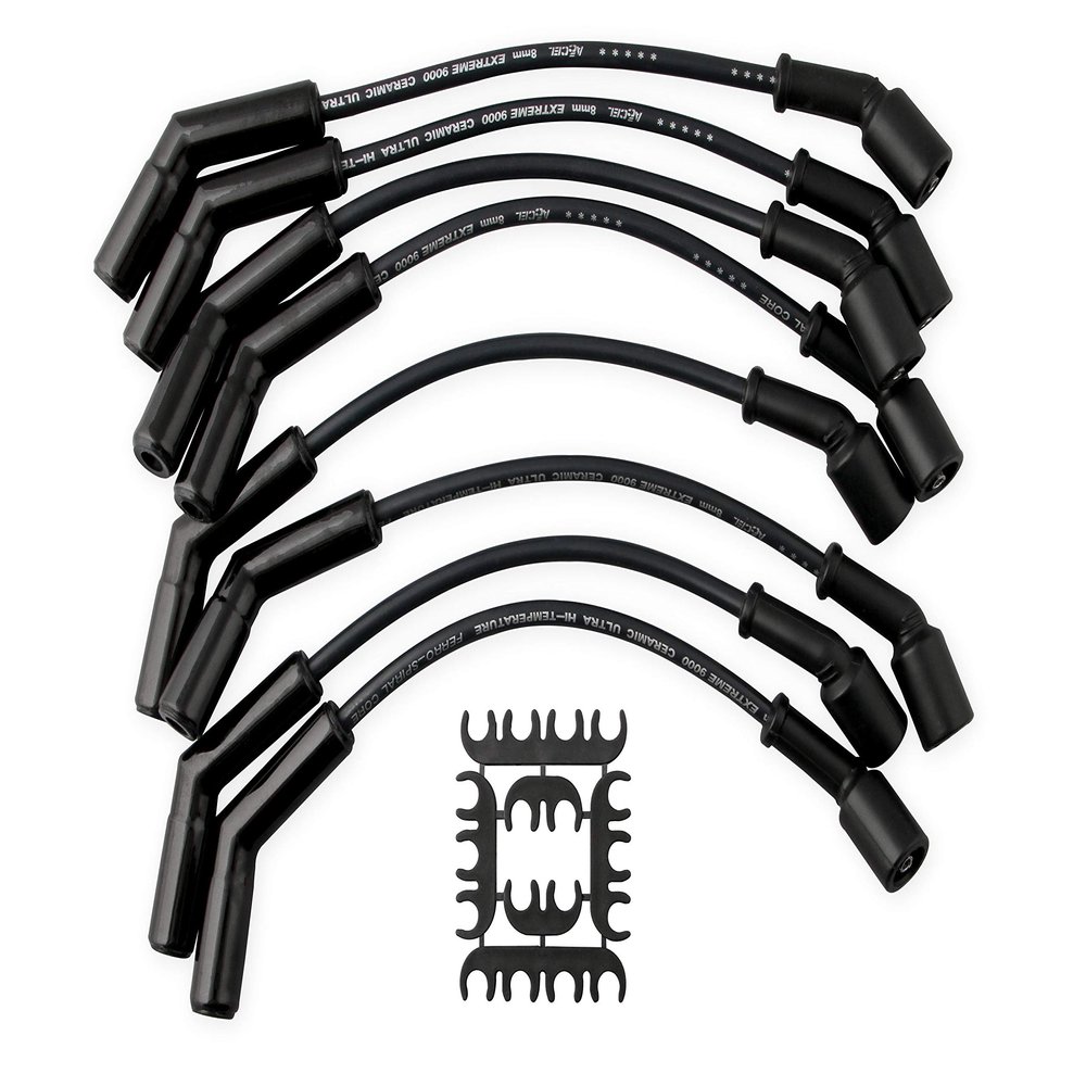 ACCEL 9065CK Extreme 9000 Spark Plug Wire Set Black Ceramic Boot