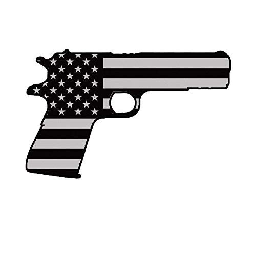 ION Graphics Magnet Subdued American Flag 1911 Magnetic Vinyl 2a Gun Rights Molon Labe pro 5" Car Magnet Bumper Sticker