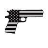 ION Graphics Magnet Subdued American Flag 1911 Magnetic Vinyl 2a Gun Rights Molon Labe pro 5" Car Magnet Bumper Sticker view 1