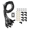 ACCEL 9002CK Extreme 9000 Spark Plug Wire Set Universal 135 Degree Black Ceramic Boots view 1