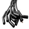 ACCEL 9002CK Extreme 9000 Spark Plug Wire Set Universal 135 Degree Black Ceramic Boots view 3