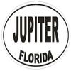 Magnet Jupiter Florida Oval Vinyl Magnetic Bumper Sticker Decal D1544 Euro Oval 5" view 1