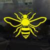 Applicable Pun Honey Bee - Vinyl Decal for Outdoor Use on Cars, ATV, Boats, Windows and More - Yellow 5 inch view 2